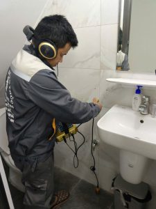 Dò Tìm Đường Ống Nước Vỡ Tại Cổ Lễ